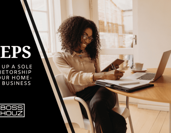 Steps To Set Up A Sole Proprietorship For Your Home-Based Business(1)