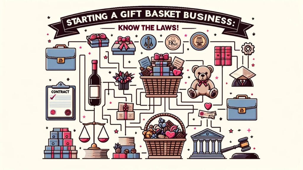 laws on selling gift baskets from chocolates to alcohol