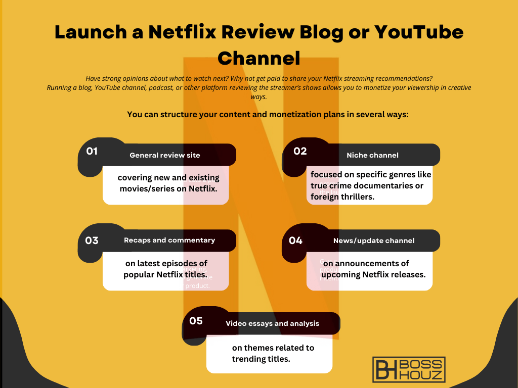 Launch a Netflix Review Blog or YouTube Channel