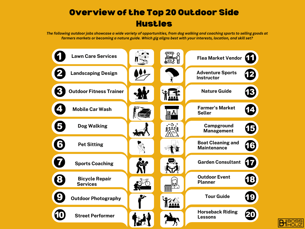 Overview of the Top 20 Outdoor Side Hustles(1)