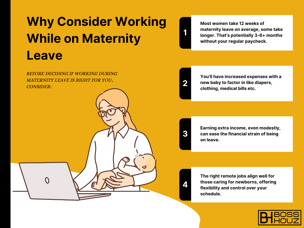 Why Consider Working While on Maternity Leave