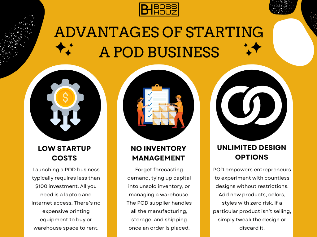 Advantages of Starting a POD Business