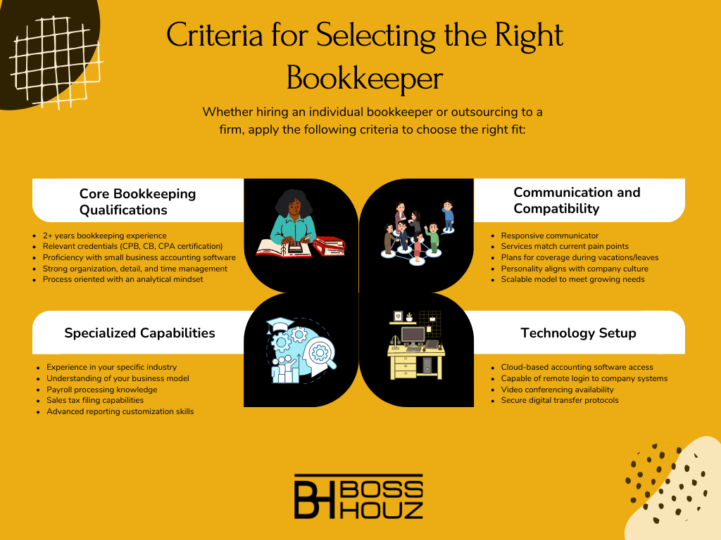 Criteria for Selecting the Right Bookkeeper